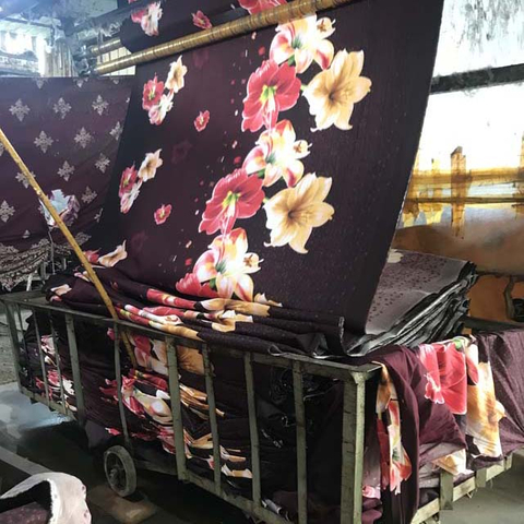 Fabric Tela Ng Kama Pëlhurë Çarçafifactories 3d Bed Sheet Printed Fabric Tela Ng Kama