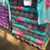Bamboo Fabric Прасцінная Тканінаtecido De Lençol Țesătură De Cearșaf De Pat Manufacturers Floral Block Printed Bed Sheet