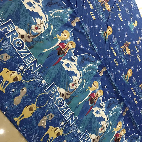Polyester Laken Stof Sengelinned Stofbed Sheets Tela De Sábana Organic Cotton Printing Bedlinen