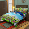 Polyester 95 Spandex 5 Polyester Printed Fabric for Bed Sheets