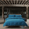 Home Textile Blue 4 Pieces Bed Sheet Bedding Set Luxury Print 100% Polyester Bedding Cover Sets