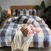 Custom Logo Fashion Life Style 4pcs Printed Home Textile Bedding Sets Polyester