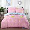  Custom Factory Design Modern Soft Bedroom Sheet Set 4pcs Bedding Set Microfiber