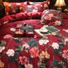 What Is The Raw Material of Polyester China Wholesale Cheap Textile Polyester Cloud Print Fabric for Bed Sheet