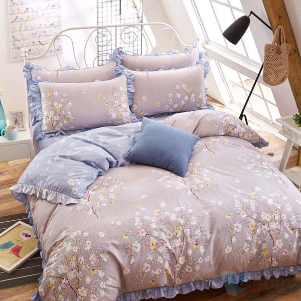 Polyester Material Hot New Designs China Cheap Custom Printed Polyester Bed Sheet Fabric