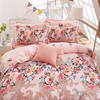 T Shirt Material Polyester Bleaching Crimped Fabric, Four-Piece Hotel Set