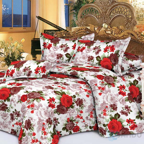 How To Make Cotton To Fabric Bleached Bedsheet Four-Piece Hotel Supplies 100% Polyester Fabric Changxing Wandu Textile