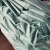 Kalamkari Bed Black And White Fabric Bed Sheet Materials Plain Color White Bed Linen Bed Sheet 