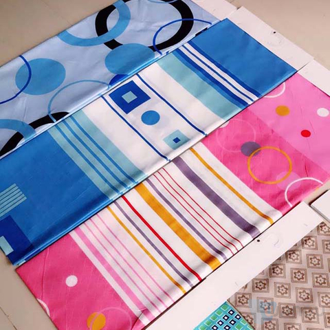 Polyester 2t Shirt Bed Sheets Bedspread Fabric Wholesale Custom Print Bedding Fabric