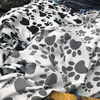 White Bed Linen 600 Thread Count Bedspread Black And White White Polyester Cotton Bedding Sheet Set