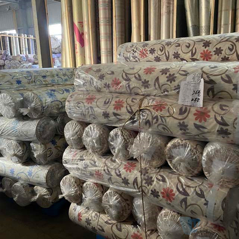 China Factory Manufacture Custom Printed Flower Fabric Brushed 100% Polyester 