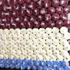 Polyester Bed Sheet Set for Hotel White Fabric Bed Sheet Materials