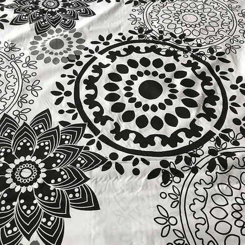 Polyester 침대 시트 직물 Sengelinned Stofbed Sheets Tela De Sábana Bed Sheet 1000 Thread Count
