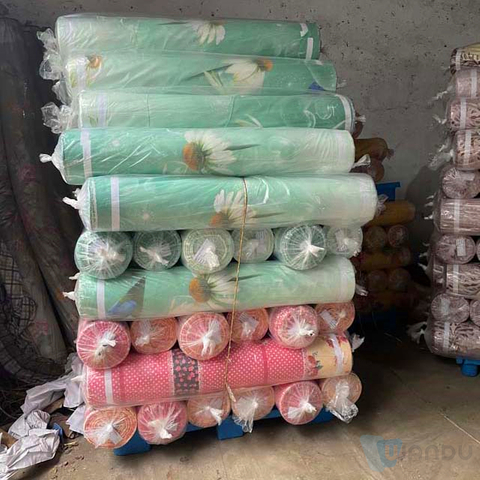 100% Polyester Microfiber Bedding Fabric Home Textile Bed Sheet Printed Fabric Custom