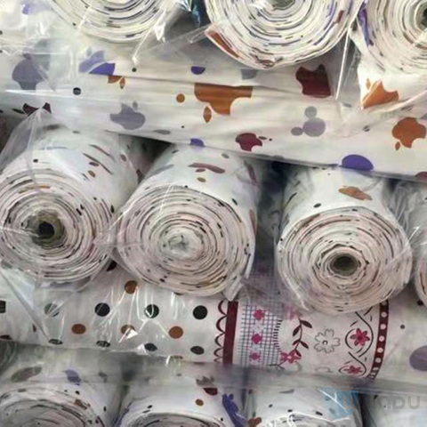  Brushed Disperse Printed BedSheet Polyester Fabric For Mattress Home Textile Floral Fabric