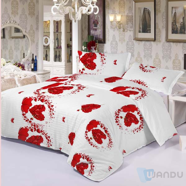 High Quality Wholesale Microfiber Fabric in Rolls Home Textile Bedding Printed Fabric Custom