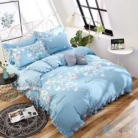 China Factory Custom 100% Polyester Disperse Printed Fabric Brushed Fabric For Bedding Wholesale