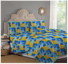 Custom Bed Sheet Fabric Custom Polyester Flower Fabric Printing