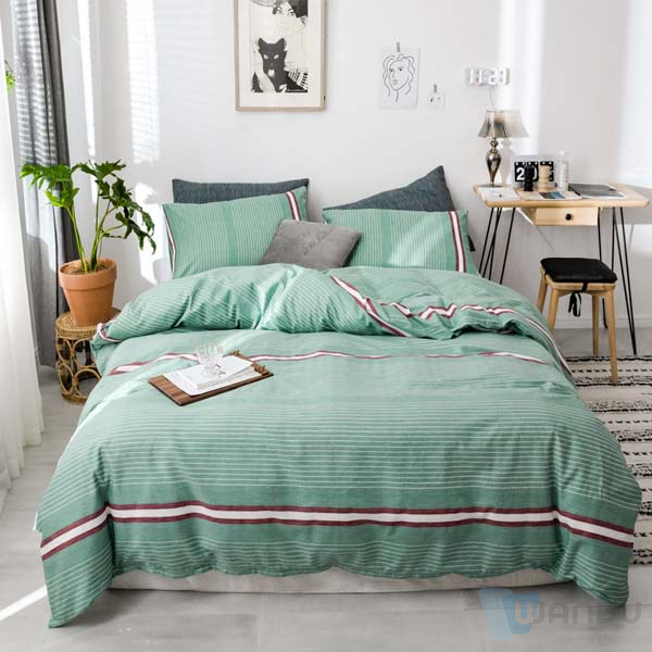 OEM 100% Polyester Microfiber Home Bedding Set Bedroom Cute Bedsheet