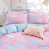 Polyester Material in Hindi Boat Printed Bedding Set Polyester Fabric 100GSM for Bedsheets