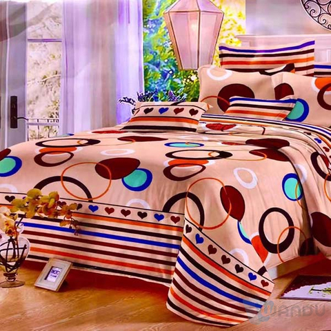 K State Cotton Fabric Sheets, Textile Export, Printed Washed Cotton Polyester Fabric