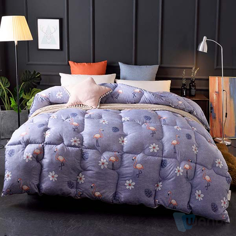 Blanket Fabric T-shirt 100% Polyester 120GSM Disperse Printed Stone Washed Cotton Twill Bed Sheets Fabric