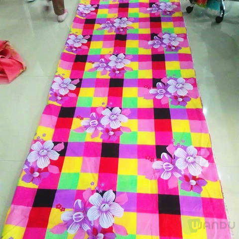 Printed Materials Bedsheet Fabric