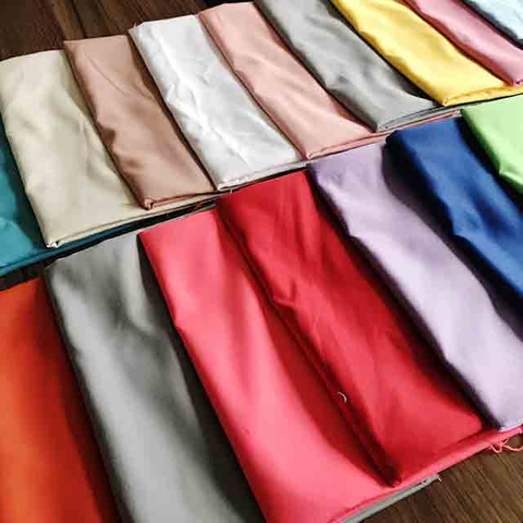 High Quality Solid White 100 Polyester Bleached Hotel Bedsheet Fabric 130GSM