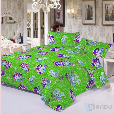 70s Bed Linen Polyester-8 in Cosmetics Rose Bed Sheet Fabric Used for Bedding