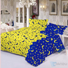 Polyester Washed Fabric Microfiber Polyester Fabric Bedspread Black And White