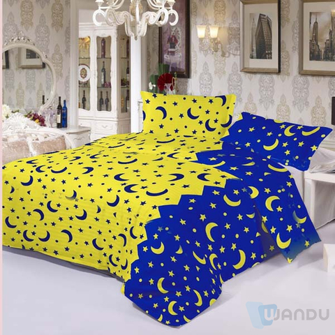Polyester Washed Fabric Microfiber Polyester Fabric Bedspread Black And White