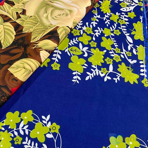 Cotton Fabric Manufacturers Disperse Printing, Bright Colors And No Fading, Textile Wholesale