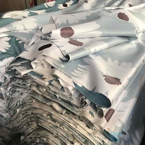 3/4 Double Bed Linen 6 Oz Polyester Wadding Microfiber Brushed Cotton Fabric Wholesale Printed Textile Polyester