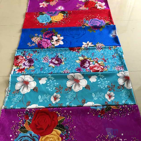 Stylish Bed Sheet 100% Polyester Fabric Home Textile Microfiber Fabric For Bedding