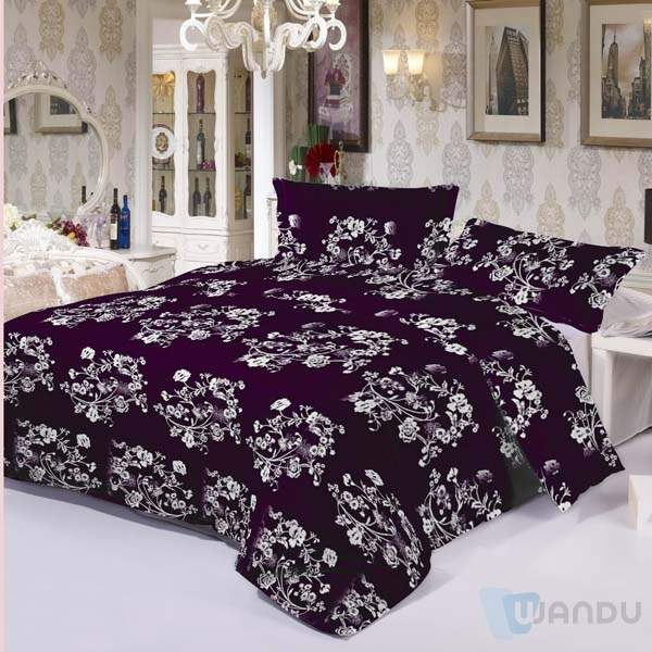 High Quality Solid Color Bed Sheet Cover Bedcover Set With Lace Luxurious Silky Silk Bedding Set Satin