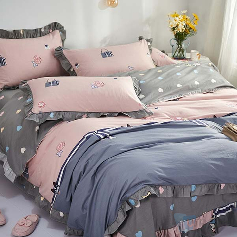 100 Polyester Bed Sheet Fabric Wholesale Microfiber Brush Print Fabric For Making Bedding Set