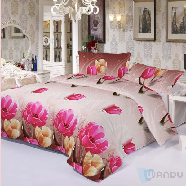 Made in China Polyester fabric textile used for bed linen production, etc.