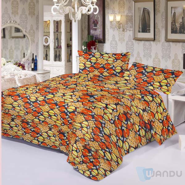 Bed Linen 50 Cotton 50 Polyester Polyester-7 (and) Neopentyl Glycol Diheptanoate Flower Designs Fabric Painting