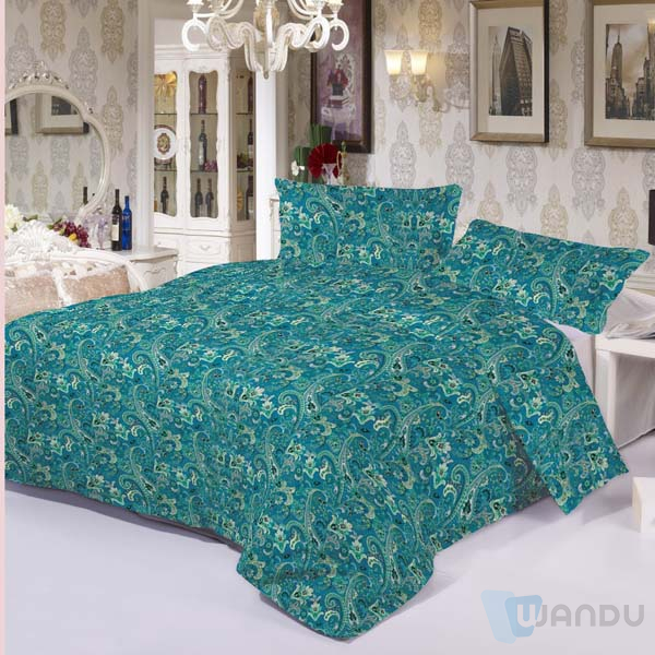 Bed Linen Zippay Batik Bed Sheet Wholesale Bed Sheet Gold Print Fabric
