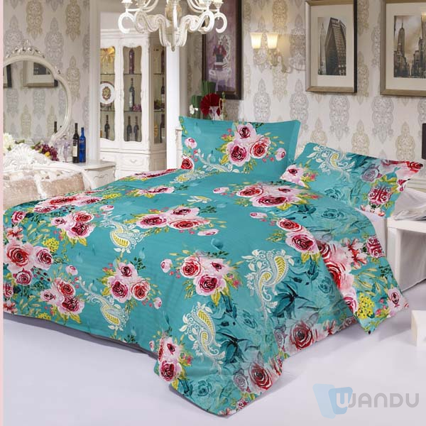 Hotel Bed Sheet Fabric Pure Color Embossed Fabric