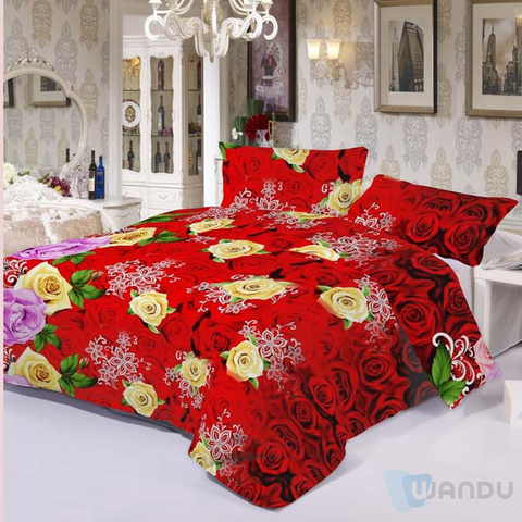 200cm X 200cm Bed Linen Hotel Style Sheets Sheet Set Microfiber Dacron Polyester Fabric