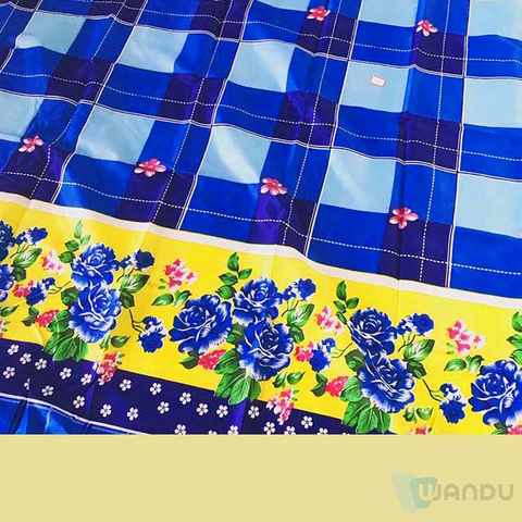 Classic Plaid Check Fabrics Poly Textile Material Fabric For Home Textile Fabric
