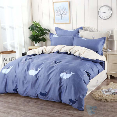 New Design Two Color Luxury Bedroom Queen King Size Bed Duvet Cover Set Sheet Red Bedding Set