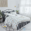 What Kind of Material Polyester Orange And Circle Geometric Print Fabriced for Bedding Sets To Africa