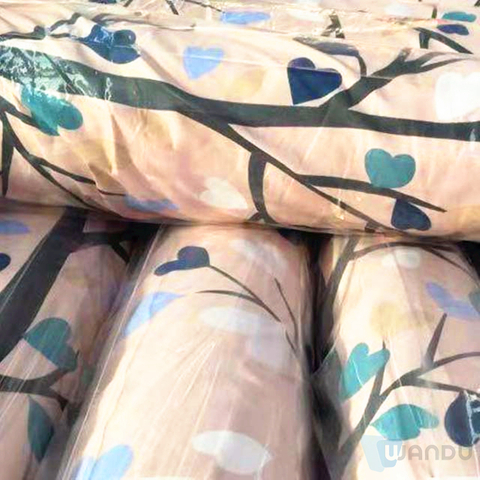 Polyester Pongee Waterproof Fitted Sheet Fabric