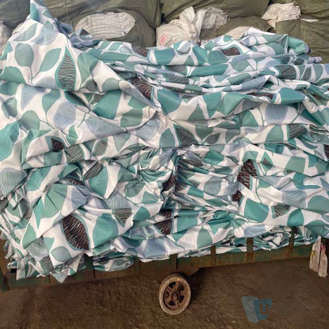 Polyester Home Textile Fabric Custom Print Bedsheet Fabric Bedding