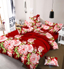 Latest Design Printed 100% Polyester Microfiber Fabric Comfort Flower Bedding Set