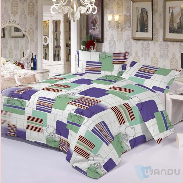  Cover Set Bed Sheet Fabric Roll 100% Polyester Fabrics Custom Bedding Fabrics Printing 