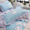 Soft Home Textile Fabric Pillow Cover Bedding Woven Fabric 100% Polyester Floral Printed Fabrics Textile From China