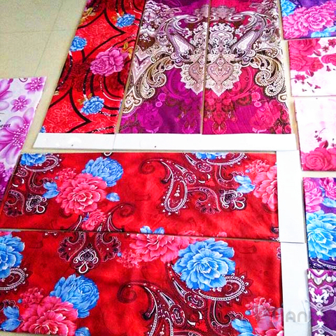 China Polyester Cloth Material Poland Fabric Bedding Fabric